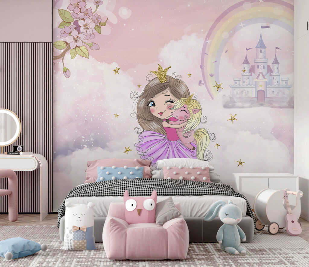 Princesa no castelo arco-íris — interior 3