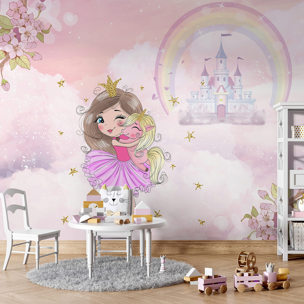 Princesa no castelo arco-íris — interior 4