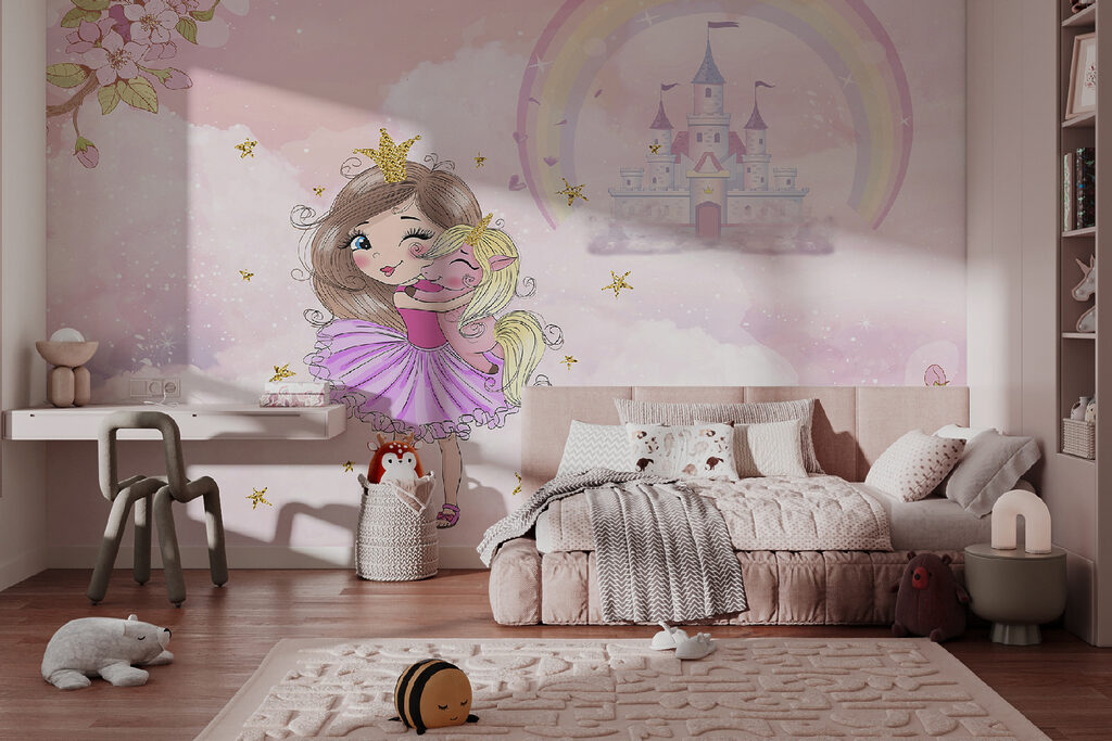 Princesa no castelo arco-íris — interior 5