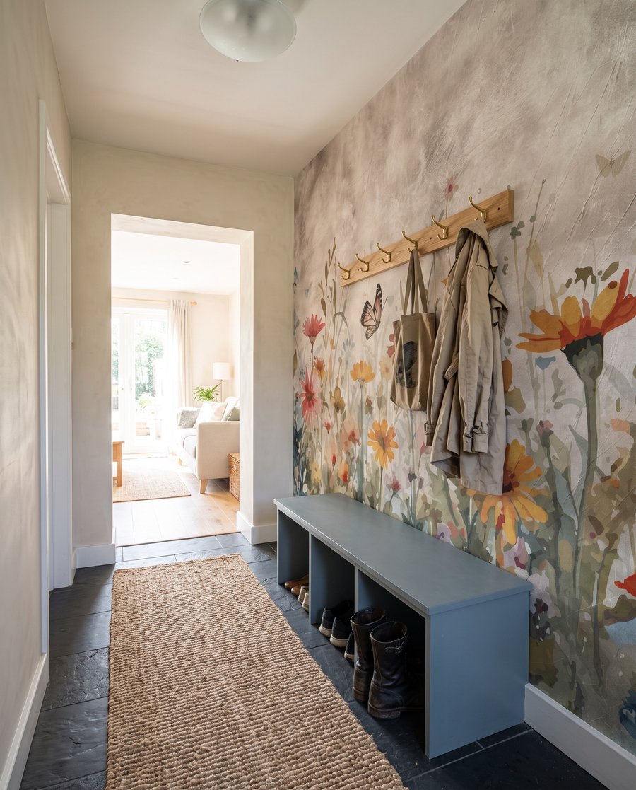 Borboletas sobre flores silvestres — interior 5