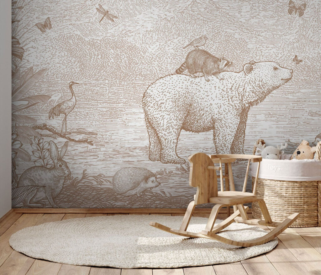 Urso junto ao ribeiro — interior 3