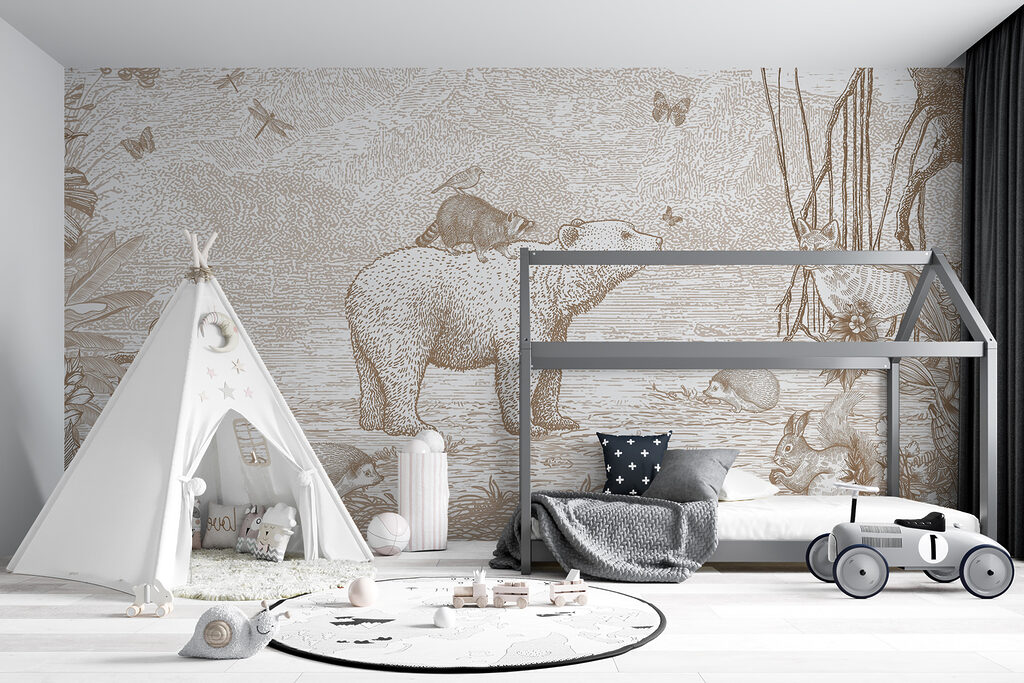 Urso junto ao ribeiro — interior 6