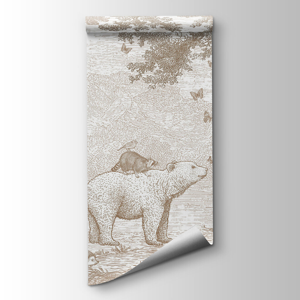 Urso junto ao ribeiro — vista do produto