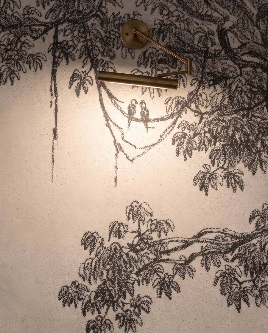 Floresta primitiva — detalhe