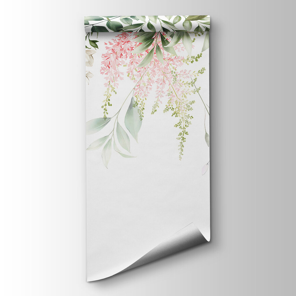 Flores e folhas pendentes — vista do produto