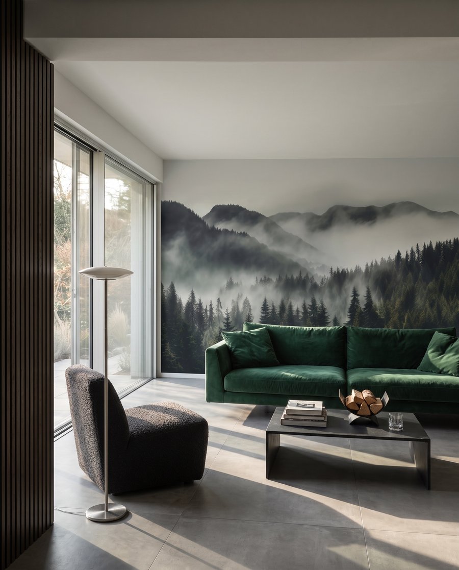 Névoa sobre florestas — interior 4