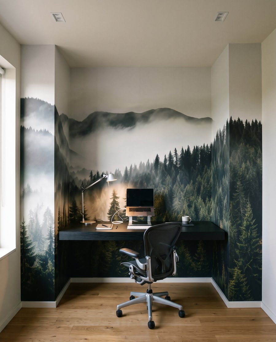 Névoa sobre florestas — interior 7