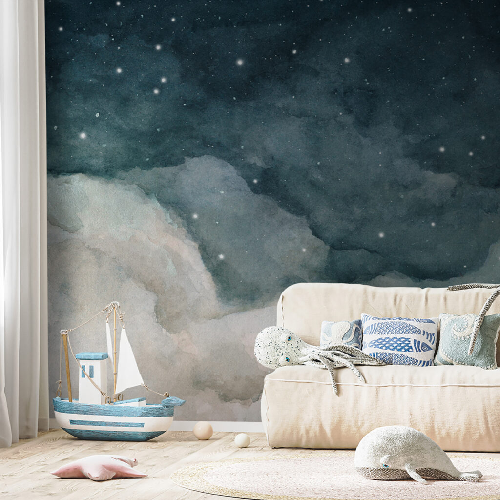 Lua sobre nuvens — interior 1