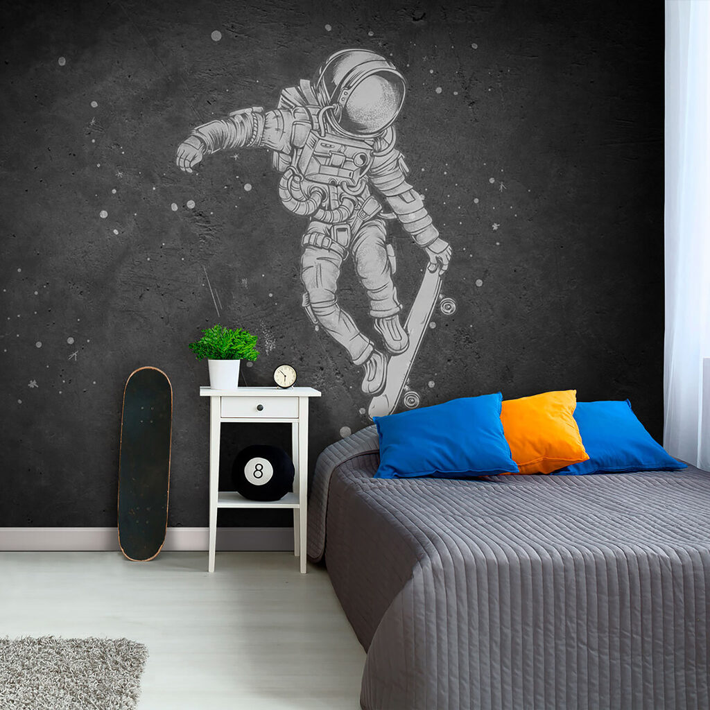Astronauta de skate — interior 4