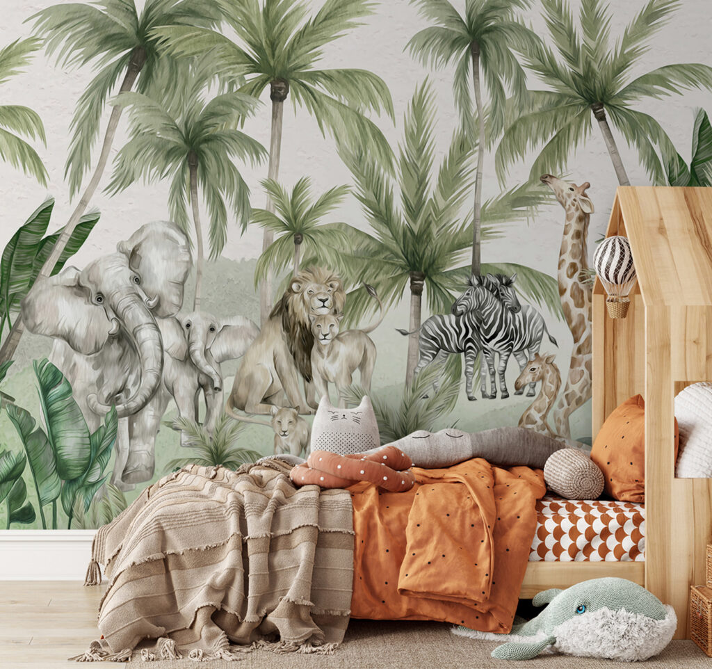 Safari entre palmeiras — interior 3