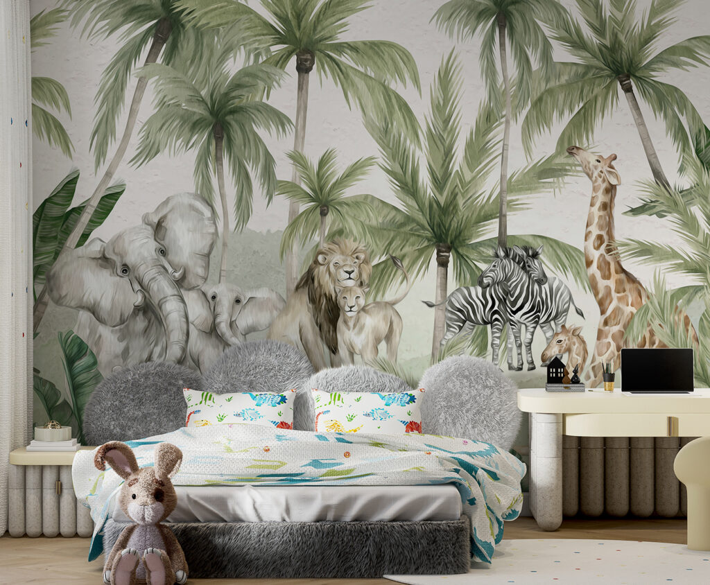 Safari entre palmeiras — interior 2