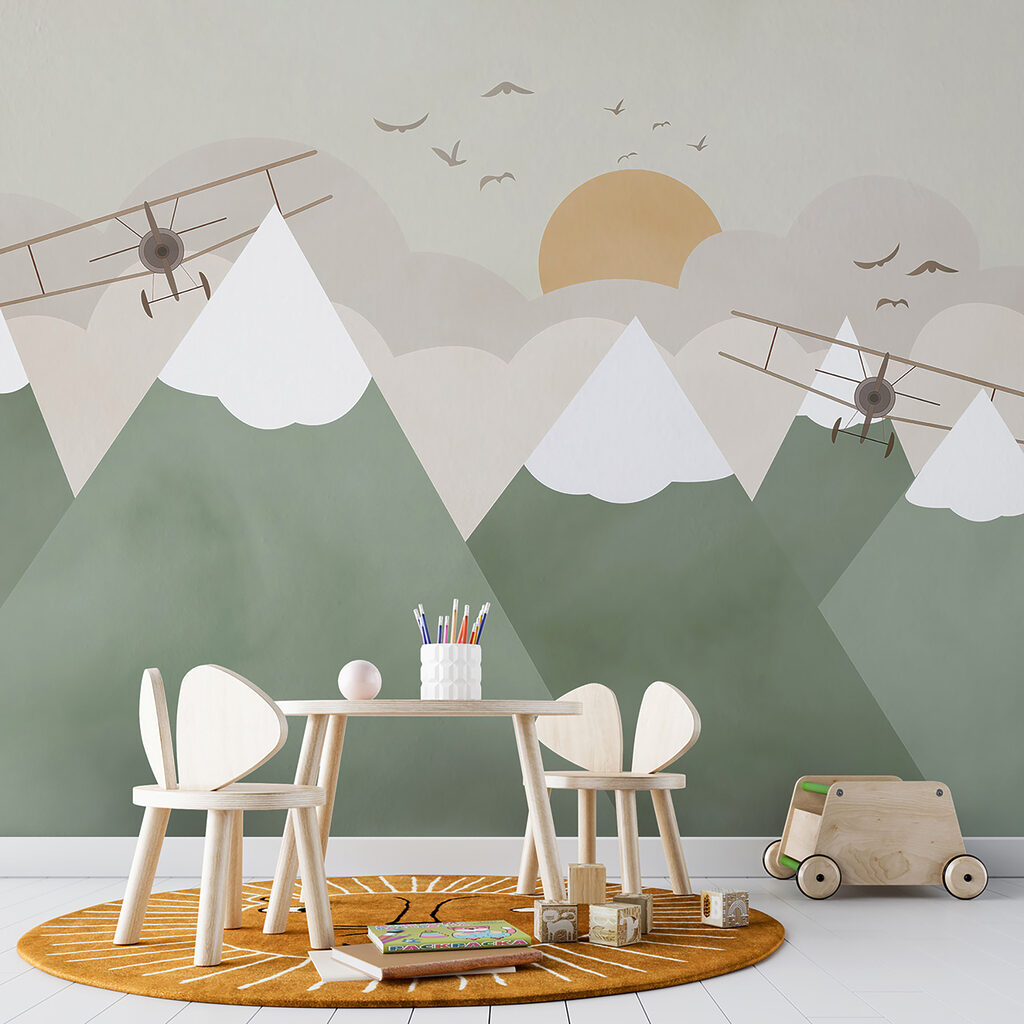 Aviões sobre cumes verdes — interior 6
