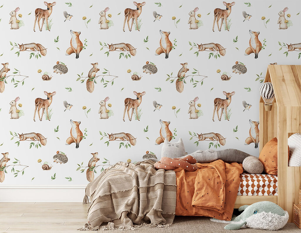Pequenos animais do bosque — interior 4