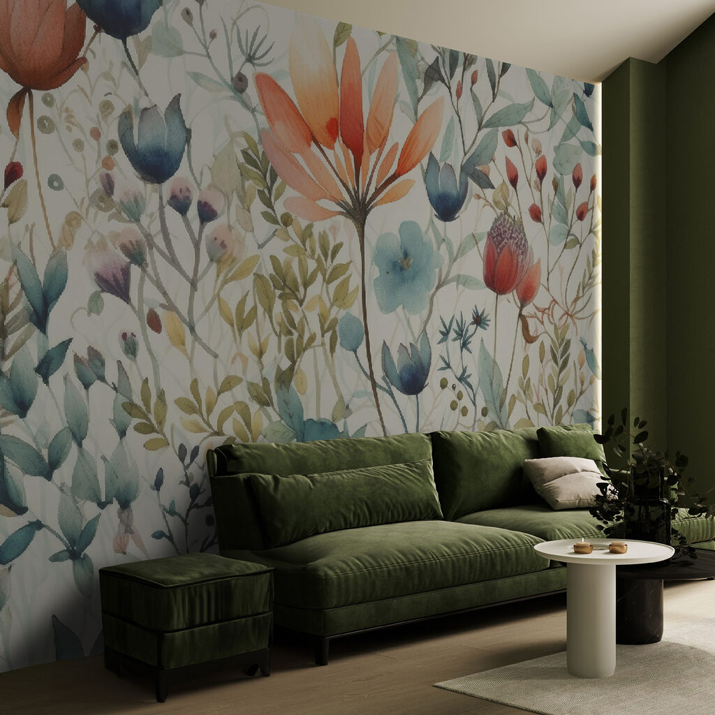 Jardim de flores soltas — interior 2