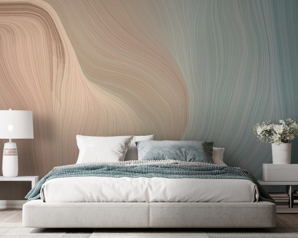 Linhas pastel fluidas — interior 2