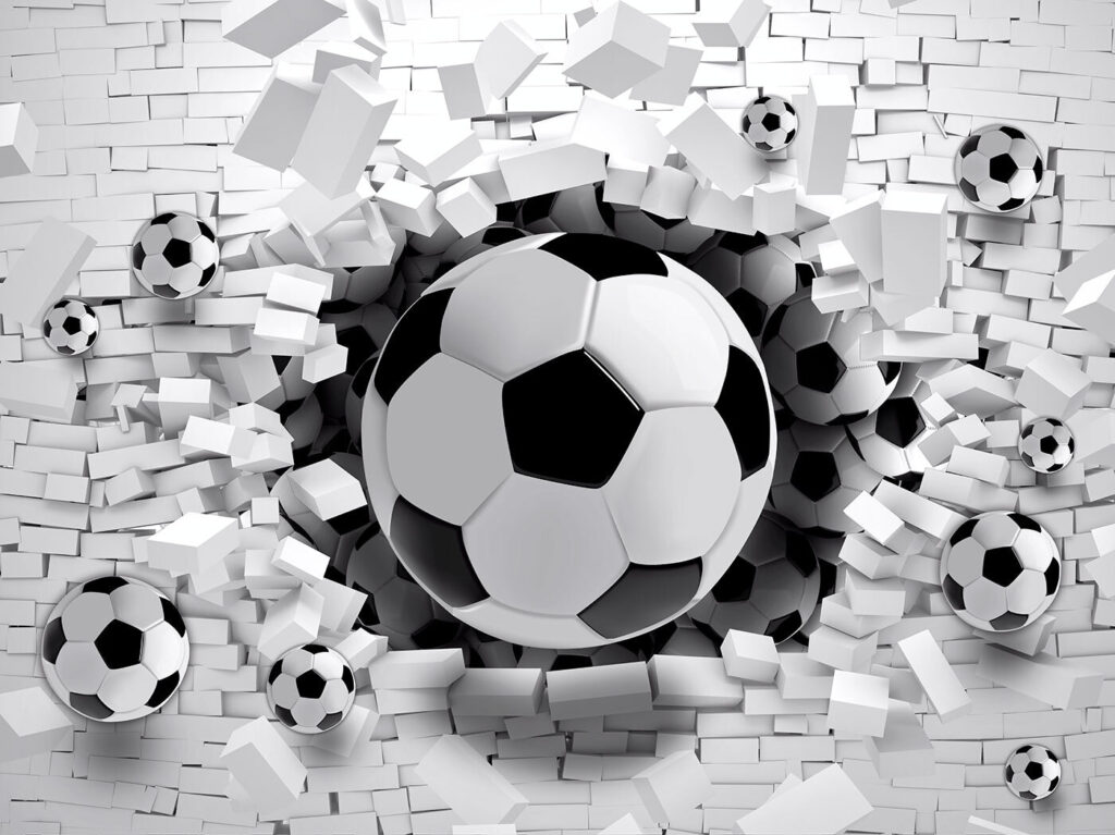 Futebol a romper blocos — design completo