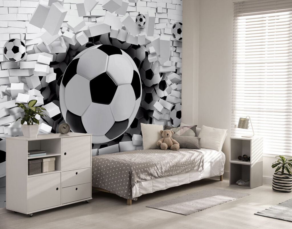 Futebol a romper blocos — interior 3