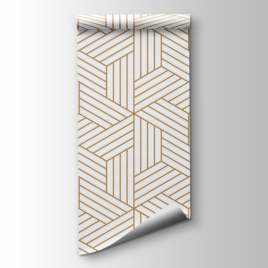 Entrelaçado dourado — vista do produto