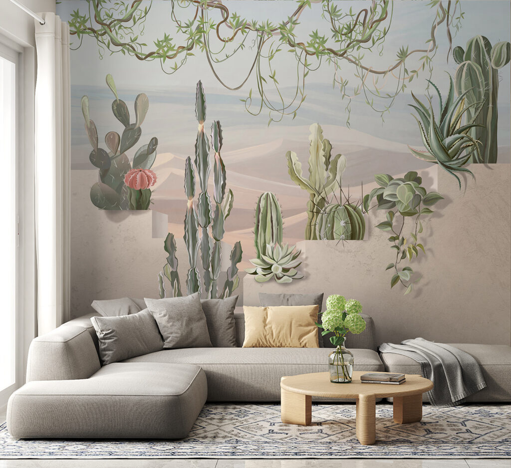 Cactos junto à duna — interior 3