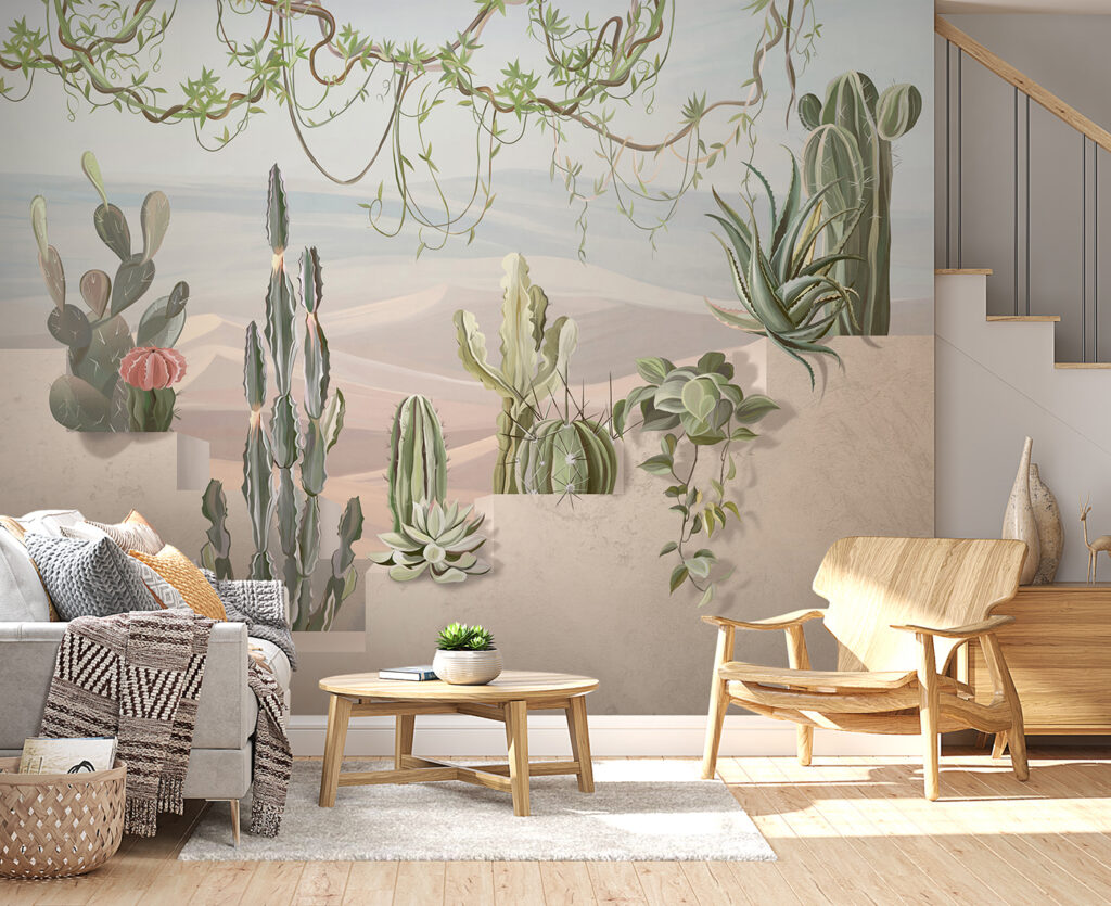 Cactos junto à duna — interior 1