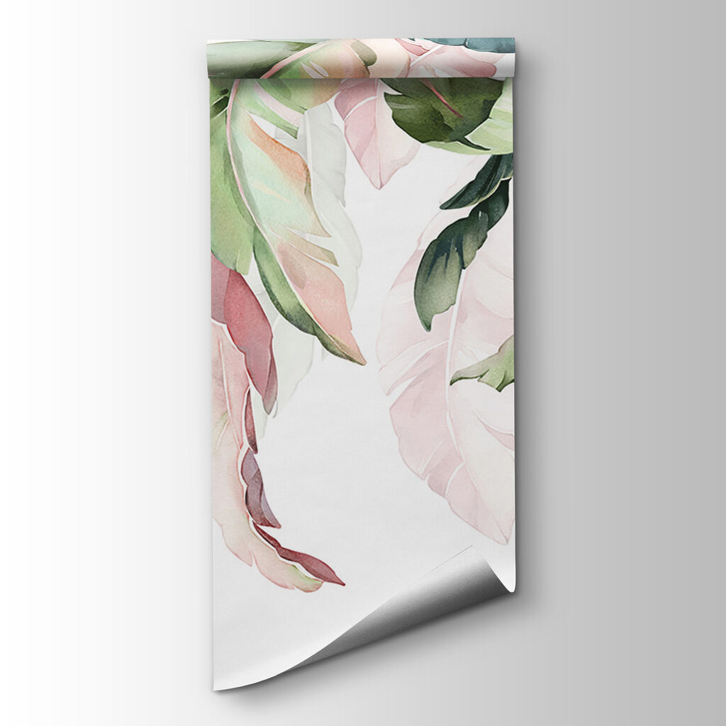 Folhas pastel pendentes — vista do produto