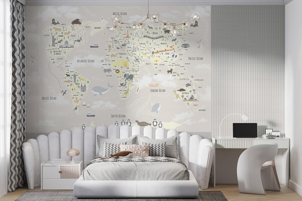 Mapa com amigos viajantes — interior 4