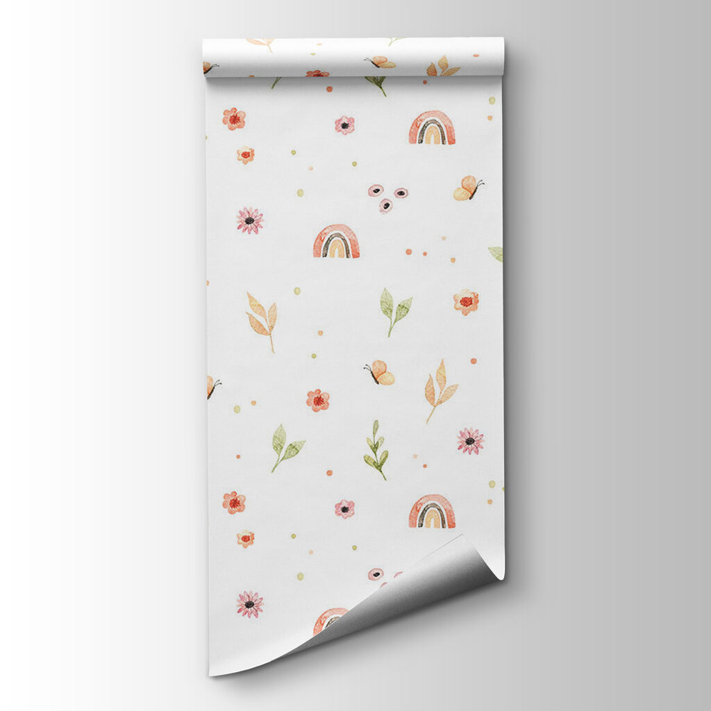 Pequenos arco-íris entre flores — vista do produto