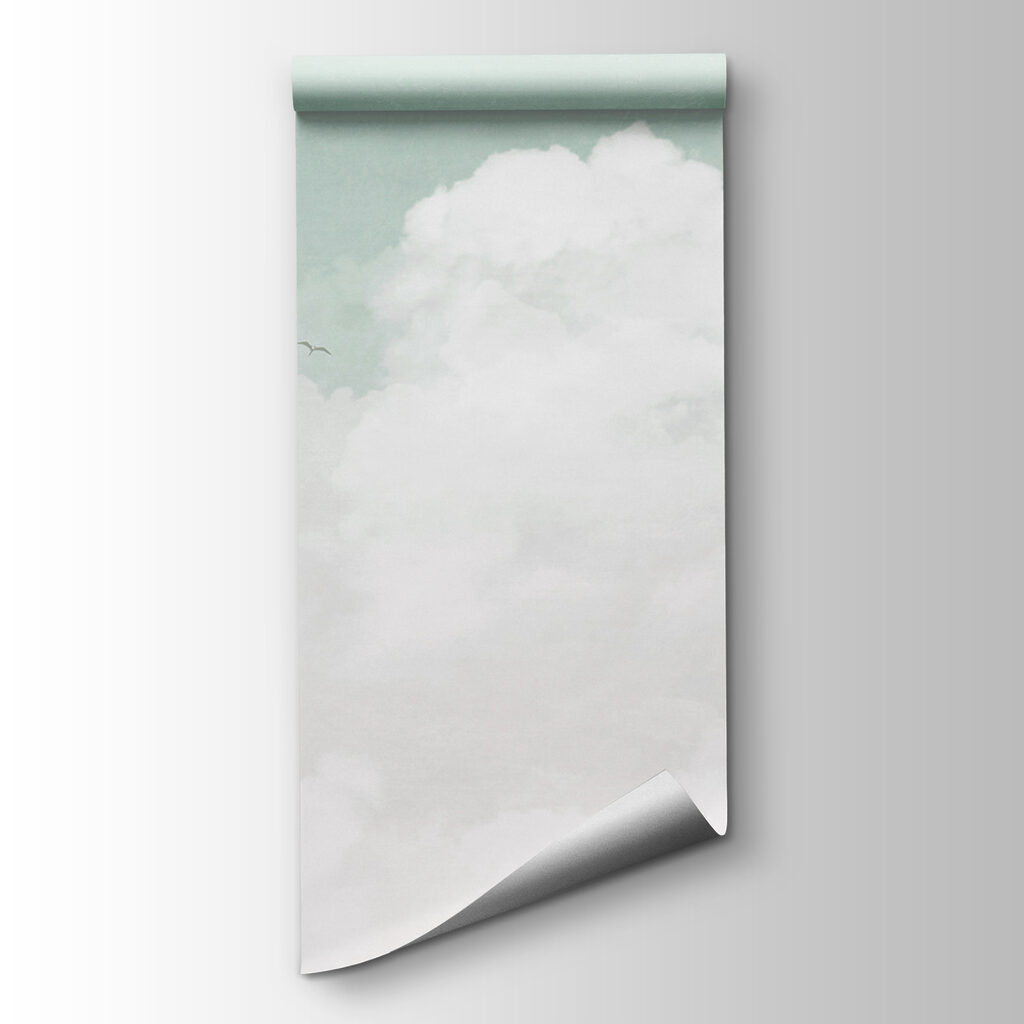 Nuvens em camadas suaves — vista do produto