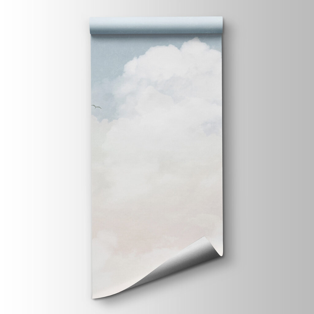Nuvens em camadas suaves — vista do produto