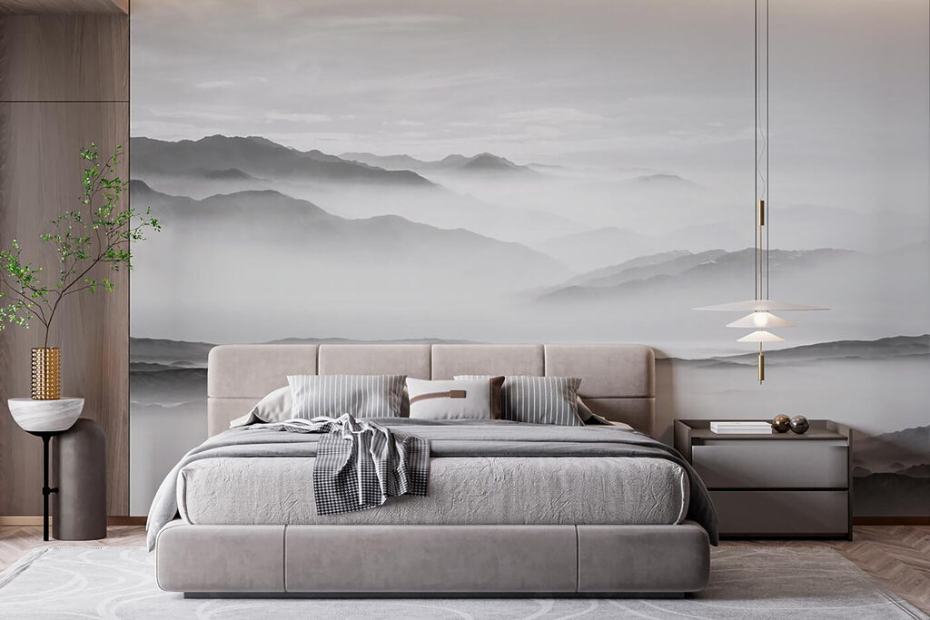 Montanhas cinzentas na neblina — interior 5