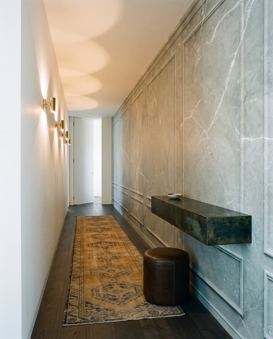 Placas verdes com veios — interior 4