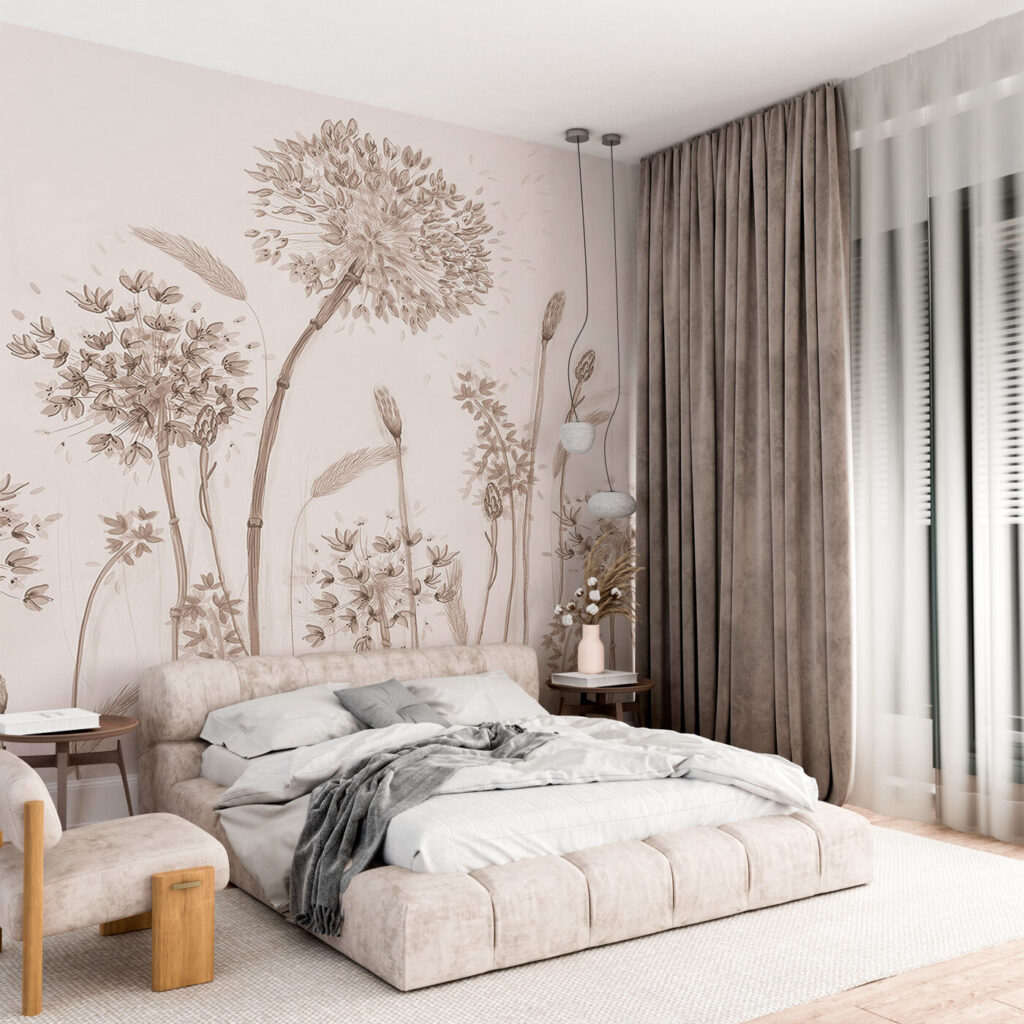 Umbelas finas em areia — interior 1