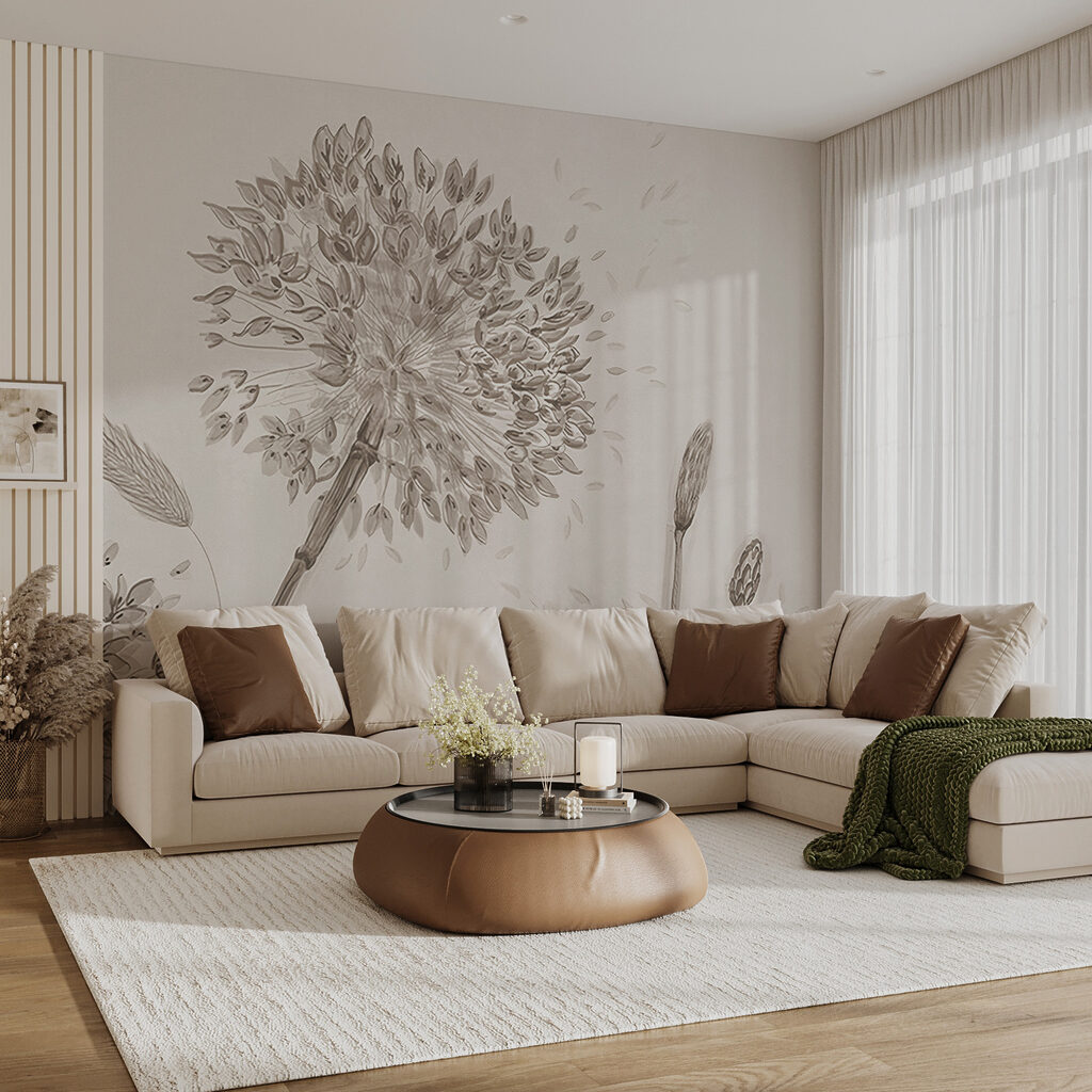 Umbelas finas em areia — interior 5