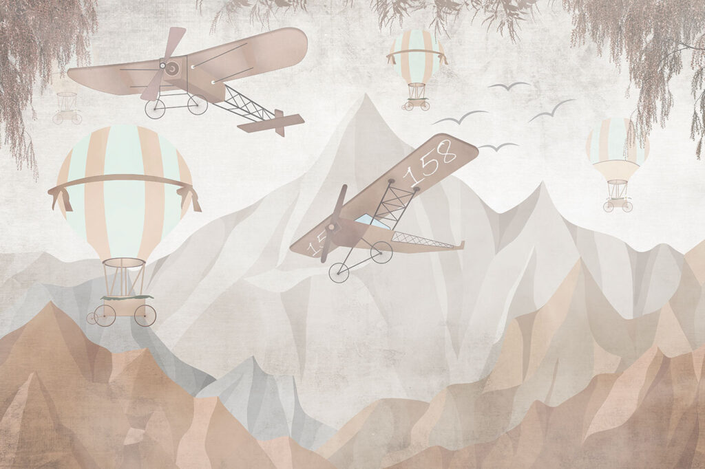 Aviões de outros tempos — design completo
