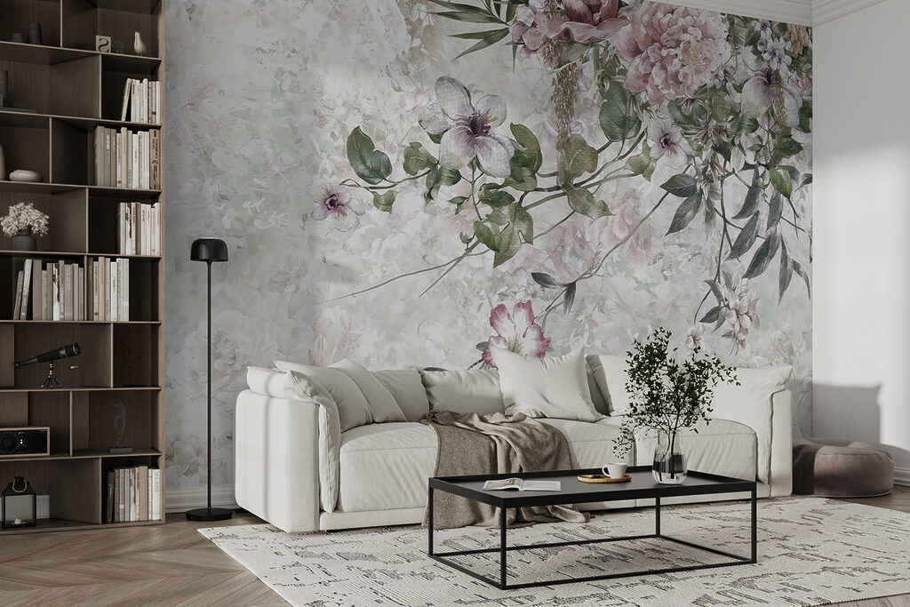 Flores sobre nuvens gastas — interior 4