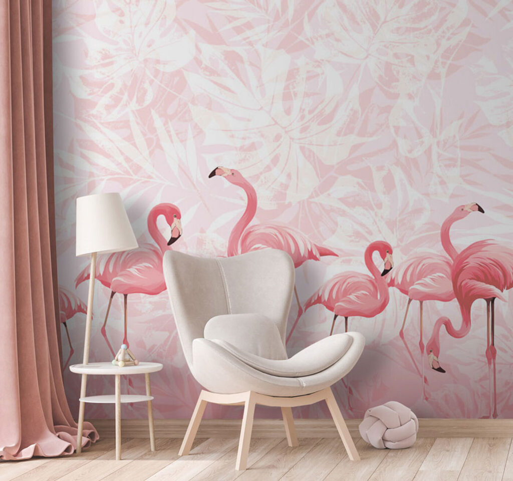 Flamingos juntos — interior 2