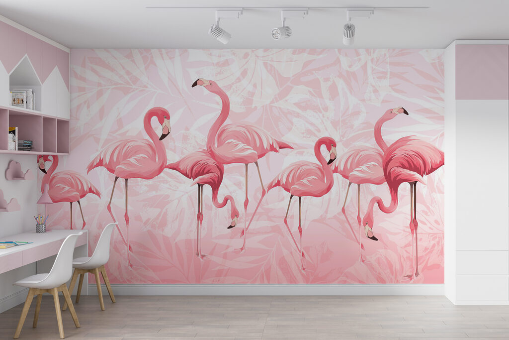 Flamingos juntos — interior 3