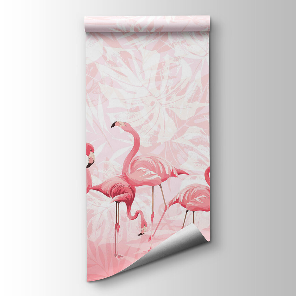 Flamingos juntos — vista do produto