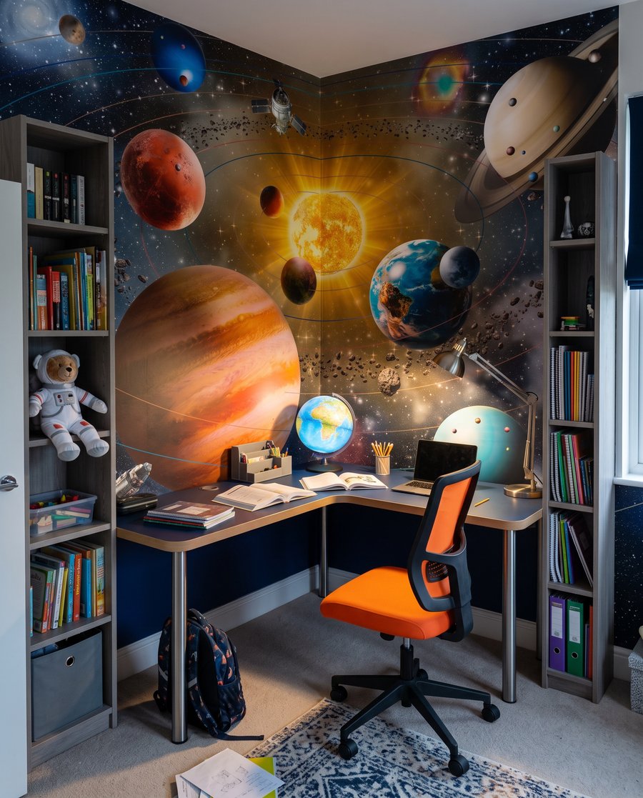 Órbitas de planetas — interior 9