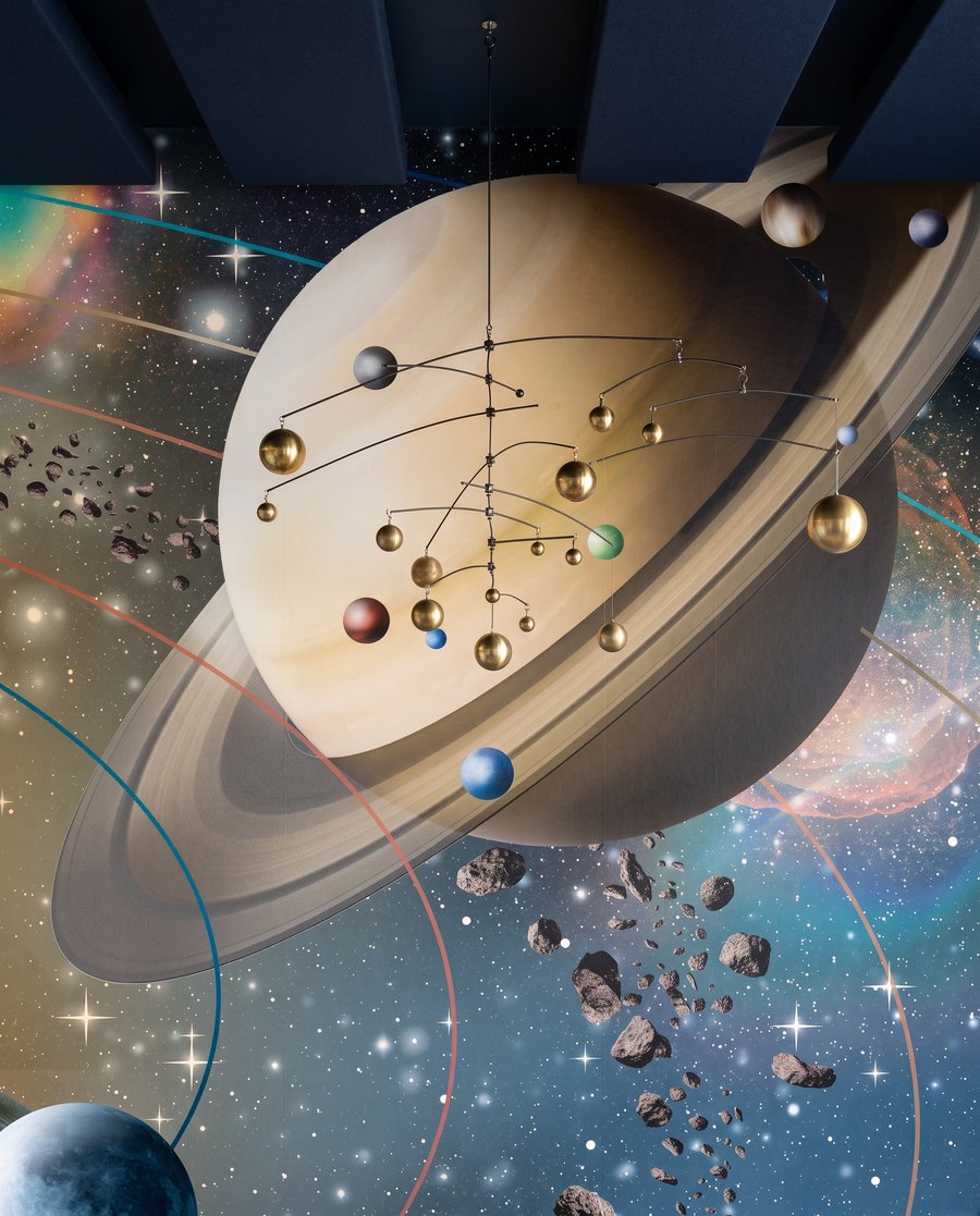 Órbitas de planetas — detalhe
