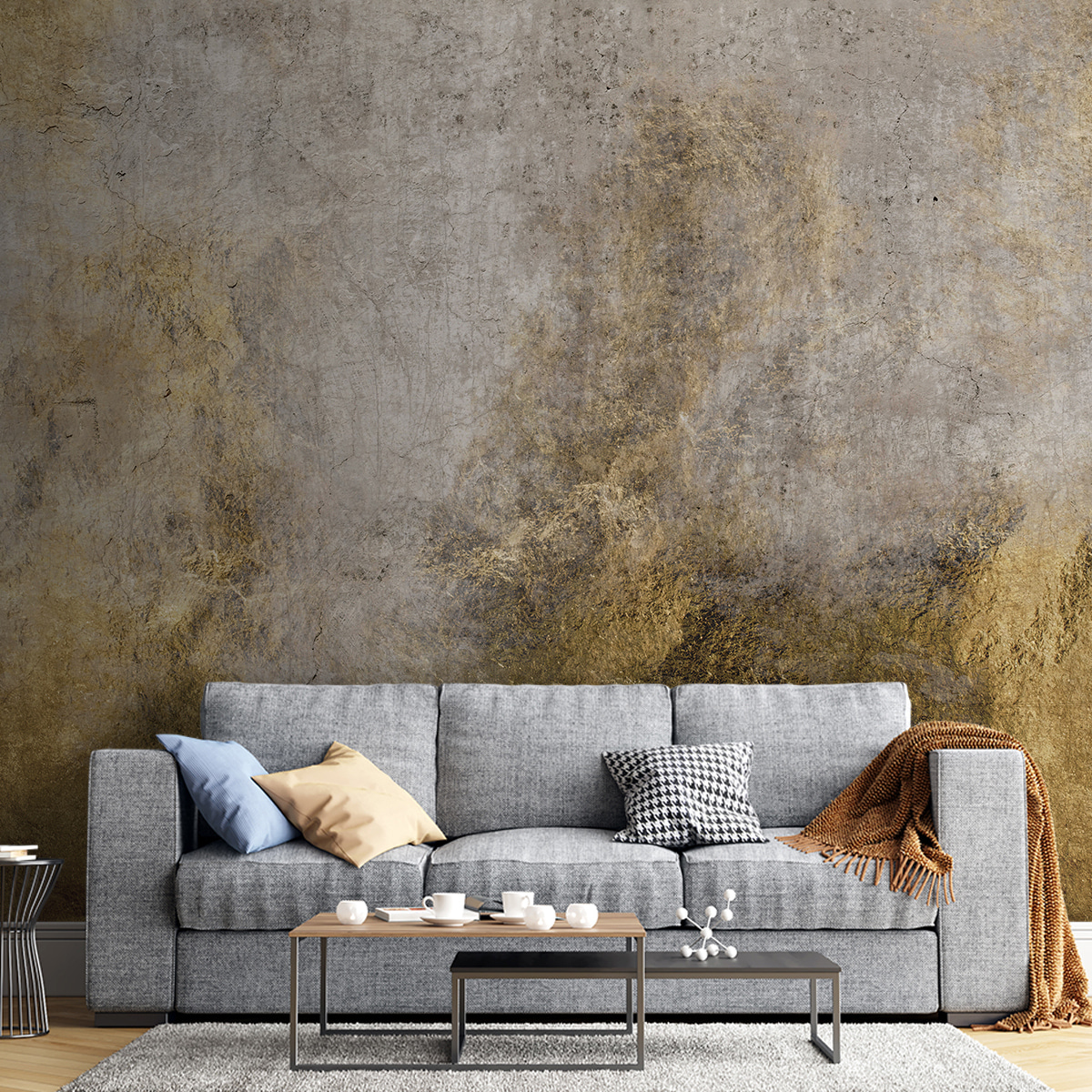 Ocre sobre cinzento gasto — interior 2