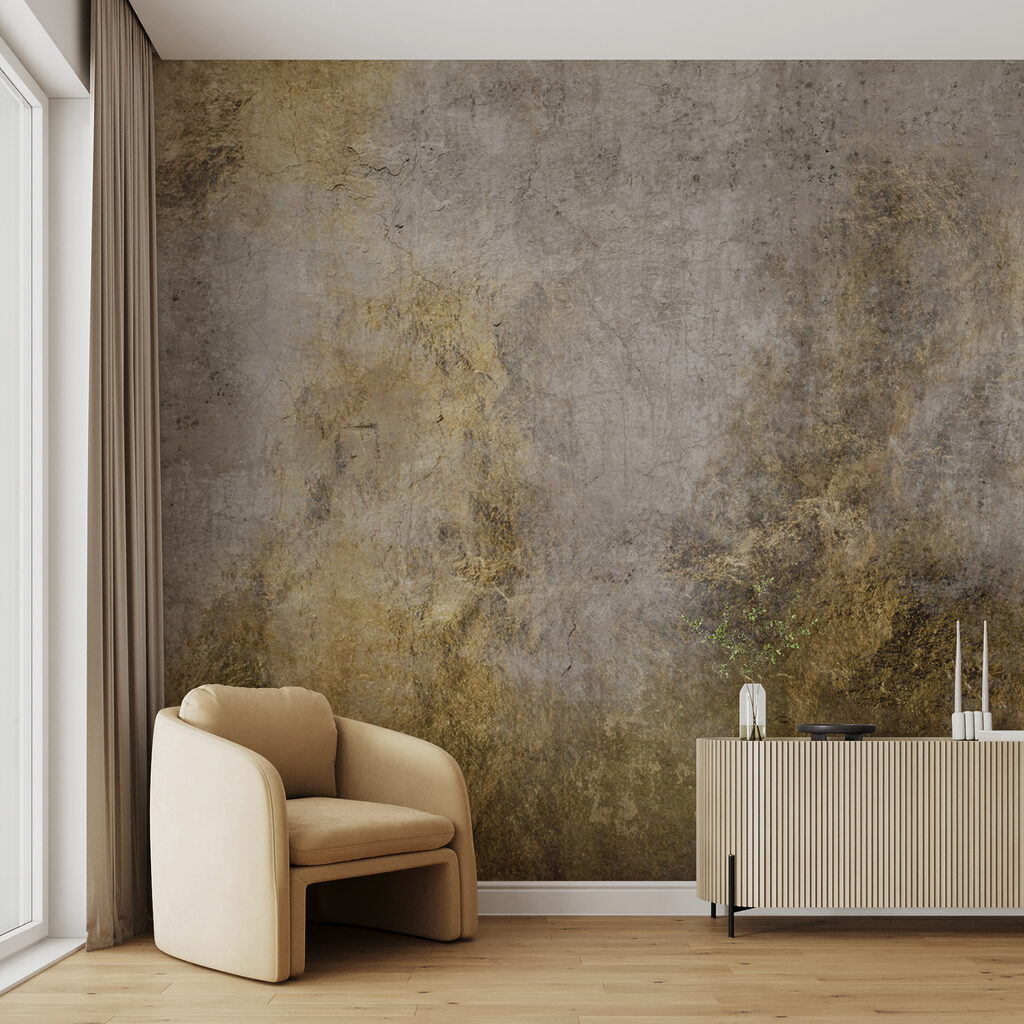 Ocre sobre cinzento gasto — interior 4
