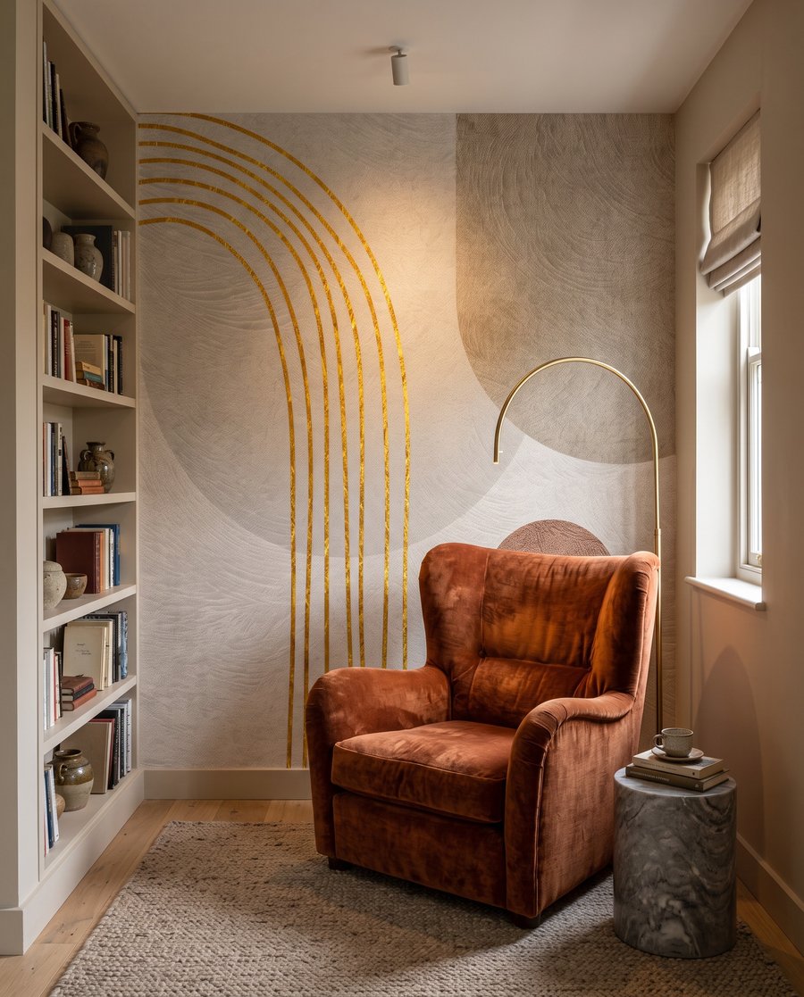 Arcos com círculos quentes — interior 4