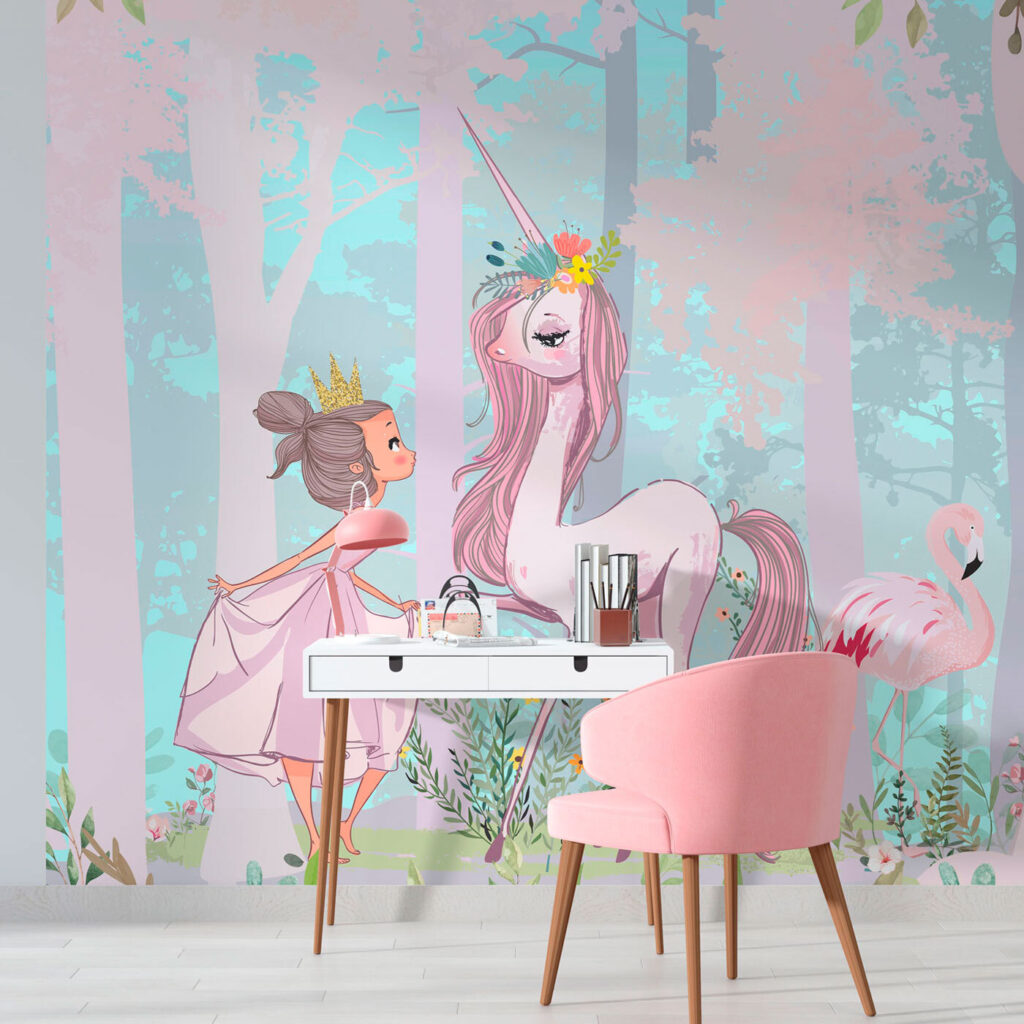 Princesa e unicórnio — interior 1
