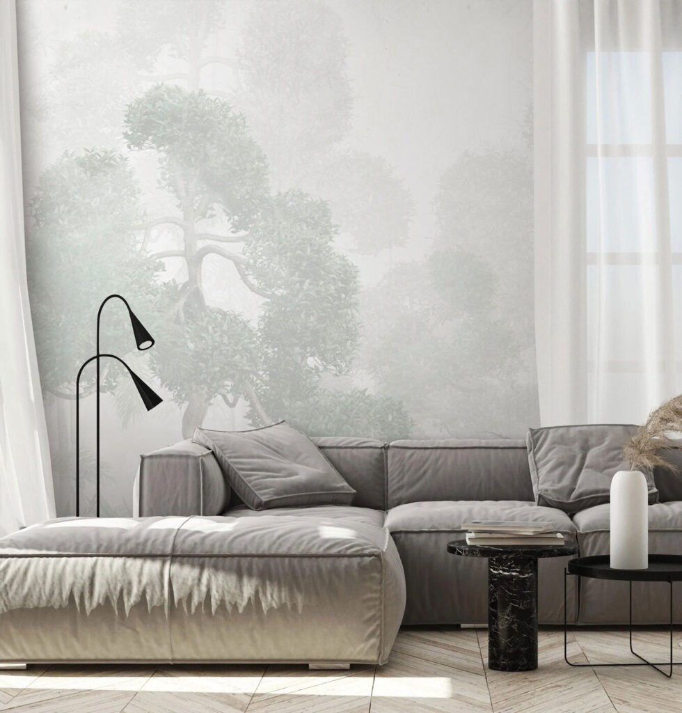 Copas pálidas na neblina — interior 2