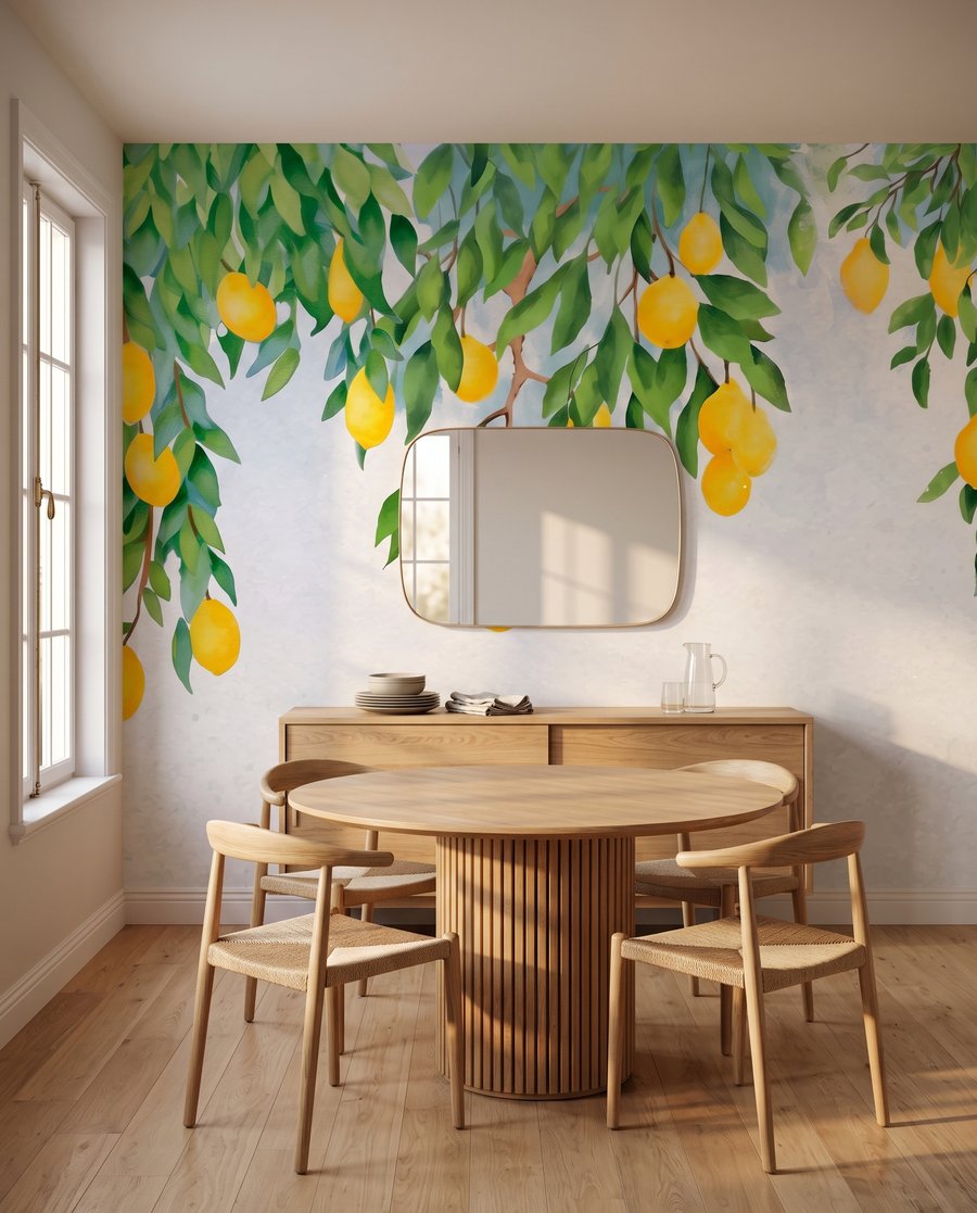Limões sobre cinzento — interior 3