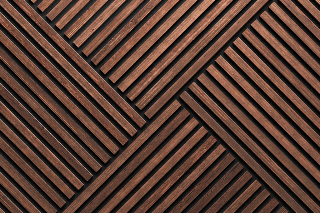 Ripas em diagonal — design completo