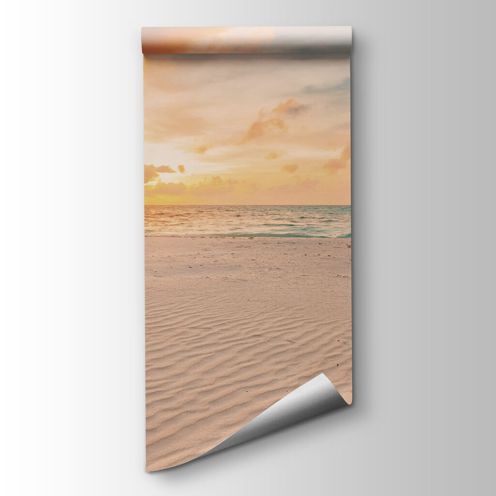 Areia ondulada ao entardecer — vista do produto