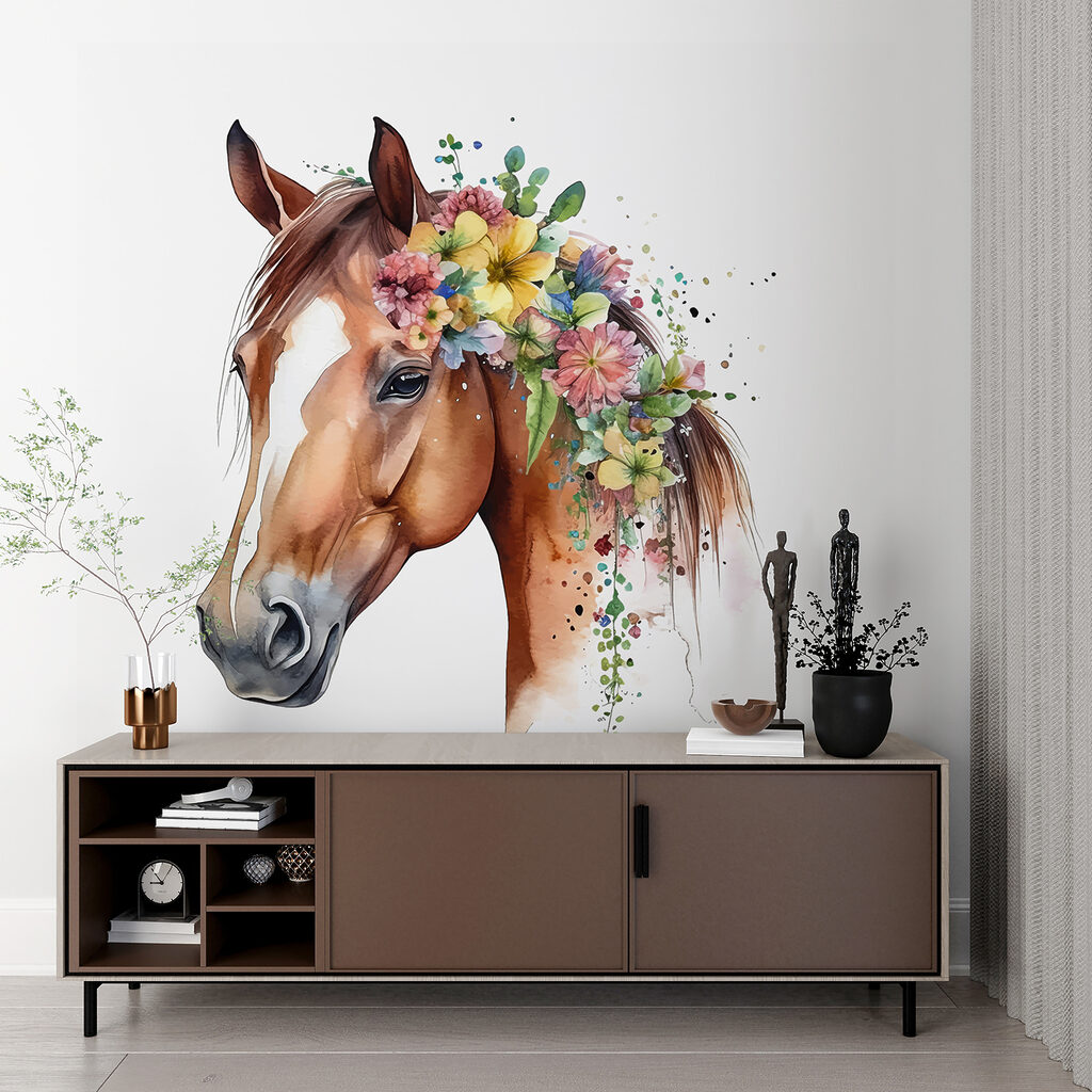 Cavalo de juba florida — interior 5