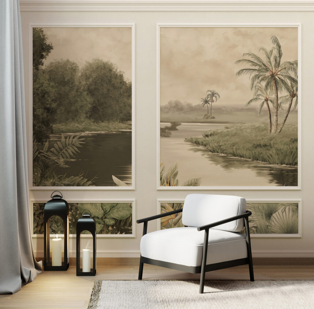 Rio tropical antigo — interior 1